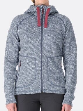 Rab Amy Hoody Jacket, Bering Sea Blue